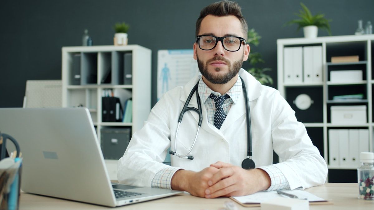 A psychiatrist explaining a treatment plan to a patient